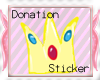 [P] 10k donation sticker