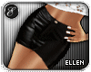 !E Leather shorts [blk]