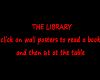 Museum Library Sign