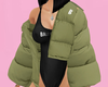 Olive green-coat