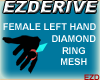 LHand Diamond Ring Mesh