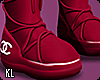 ❤ Channel Cozy boots