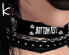 KNI - Bottom Text Collar
