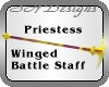 Priestess Winged Staff