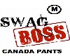 CANADA FLAG PANTS (M)