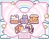 L| kitty bread set