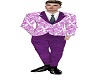 MY Lilac Batik Tuxedo
