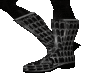 black spideman boots