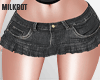 Mini Black Denim