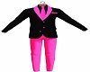 STEM Suit+Tie PinkBlack