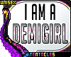 💖 I am a Demigirl