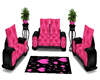Pink Love Couch