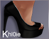 K NYE black heels