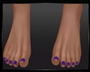 *Bare Feet Purple*