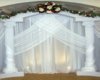 White Wedding Backdrop