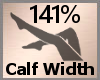Calf Scale Thick 141% FA