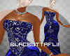 Blue Designer Gown BMXXL