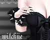 ♱. Black Nails