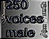 250 male Voices [AZ]