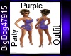 [BD] Purple Party Outfit
