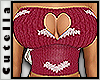 Knitted Heart Top