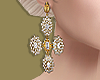 Cross Crystal Earrings