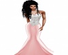 SS Pink and Silver Gown