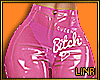 Pants Latex Pink