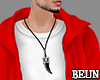 Fitted Hoodie Red