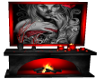 ♦DB Red Fireplace