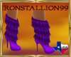 IS Purple Fringe Boots