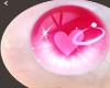 Furry Pink heart eye