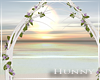 H. Lilac Wedding Arch