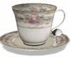 O*TeaCup&saucer/spoon