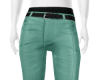 TEAL CASUAL SLACKS