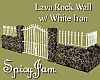 Lava Rock Gate & Wall