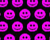 PURPLE SMILEY MINI SKIRT