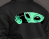 V̷/Alien Hoodie