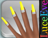 V2 Yellow Chispia Nails