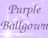 Purple Ballgown