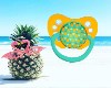Baby Pineapple Love Paci