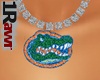 [1R] UF Gators Necklace