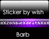 Vip Sticker zombieXdeath