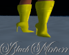 !BM Leather Yellow Boots