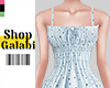 ❡ Polka Blue Dress