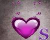 Purple Animated Heart