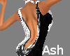 [ash]-black diva gown