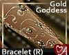 .a Gold Goddess ArmbandR