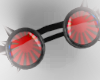 red goggles