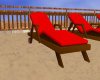 red lounger